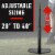 Franklin MLB® Heavy Duty Batting Tee - Black Perspective: top