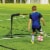 Franklin Blackhawk Soccer Goal - Black/Yellow Perspective: top