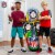 Franklin Sports NFL XL Inflatable Football Target Perspective: top
