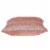 Parkland Collection Milo Transitional Pink Throw Pillow Perspective: top