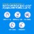 AleveX™ Max Strength Menthol & Camphor Massaging Stainless Steel Roll-On Pain Relieving Lotion Perspective: top