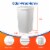 Hefty Touch Lid Trashcan - White Perspective: top