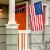 Annin Flagmakers Nylon US Flag & Pole Set Perspective: top