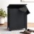 Redmon 5220BK Contemporary Country Laundry Hamper, Black Perspective: top