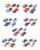 Mattel Matchbox® Open Road-sters Assorted Toy Vehicles Perspective: top