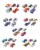 Mattel Matchbox® Open Road-sters Assorted Toy Vehicles Perspective: top