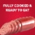 Armour Hickory Smoked Summer Sausage Perspective: top