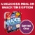 Armour LunchMakers Pepperoni & American Cheese Cracker Crunchers Meal Kit with Candy Bar Perspective: top