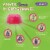 Vitafusion MultiVites Adult Complete Assorted Fruit Multivitamin Gummies Perspective: top