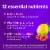 vitafusion PreNatal Raspberry Lemonade Flavored Gummy Vitamin Pregnancy Multivitamin Perspective: top