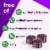 Vitafusion Nighttime Skin Support Blackberry Lavender Flavored Vitamin Gummies Perspective: top