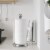 Umbra 330746-582 Tug Modern Stand Up Paper Towel Holder - Smoke Perspective: top