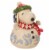 Jim Shore Snoopy Snowman Mini Polyresin Peanuts Christmas 6010326 Perspective: top