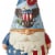 Jim Shore 11.75 Gnome Of The Free Patriotic Heartwood Creek Perspective: top