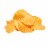 Ruffles Queso Cheese Flavor Potato Chips Perspective: top