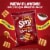 SunChips® Honey BBQ Whole Grain Chips Perspective: top
