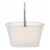 Casabella 4 Gallon Storage Bucket Caddy Bin - White Perspective: top