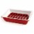 Norpro® Nonstick Silicone Roasting Rack in Red Perspective: top