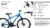 Huffy® 18-Speed Boys Blue Mountain Bike Perspective: top