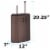Toilet Brush and Plunger Set Toilet Plunger Toilet Brush Combo Oil Rubbed Bronze Perspective: top