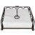 Blue Donuts Scroll Collection Bronze Flat Napkin Holder Perspective: top