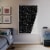 Sun Zero Lights Out® Stars Curtain - Black Perspective: top