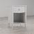 Little Seeds Rowan Valley Arden 1 Drawer Kids’ Nightstand with Open Cubby Space, Gray Perspective: top