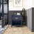 Little Seeds Monarch Hill Haven Kids' 1 Drawer Nightstand, Navy with Gold Drawer Pull Perspective: top