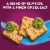 Toasteds®® Flatbreads Sea Salt and Olive Oil Snack Crackers Perspective: top