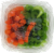 Celery and Carrot Sticks Perspective: top