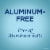 Secret Aluminum Free Rose Deodorant Perspective: top