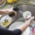 9 Elements Foaming Dish Spray Dish Soap Lemon Scent Perspective: top