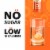 VOOST Blood Orange Flavor Effervescent Vitamin Drink Tablet Perspective: top