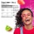 Voost Men's Strawberry Kiwi Flavored Effervescent Multi-Vitamin Tablets Perspective: top