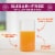 Metamucil Psyllium Fiber Supplement Premium Blend Sugar Free with Stevia Orange Powder Perspective: top