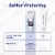 Crest 3D White Whitening Therapy Charcoal Deep Clean Mint Anti cavity Fluoride Toothpaste Perspective: top