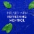 Head and Shoulders Dandruff Men's Shampoo, Refreshing Menthol for Daily Use Perspective: top