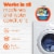 Tide Power Pods Sport with Febreze Freshness Odor Defense Liquid Laundry Detergent Pacs Perspective: top