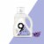 9 Elements Lavender Liquid Laundry Detergent Perspective: top