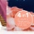 Downy Infusions Sparkling Amber & Rose Bliss Mega Dryer Sheets Perspective: top