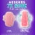 Always Radiant Teen Pads with FlexFoam Extra Heavy Absorbency Size 3 Unscented Perspective: top