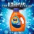 Tide With Ultra Oxi Original Scent Liquid Laundry Detergent Perspective: top