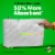 Bounty Paper Towels Full Sheet White, 6 Double Rolls, 50 Sheets Per Roll Perspective: top