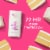 Native Limited Edition Piece of Cake Deodorant 2.65 oz Perspective: top