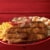 Banquet Salisbury Steak With Creamy Mashed Potatoes And Cinnamon Apple Dessert Frozen Meal Perspective: top