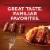 Banquet Backyard Bbq Frozen Meal Perspective: top