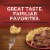 Banquet Salisbury Steak With Mac And Cheese Frozen Meal Perspective: top