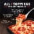 Banquet Mega Crustless Pepperoni Pizza Frozen Meal Perspective: top