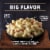 Banquet Mega Bowls Bacon Mac And Cheese Frozen Meal Perspective: top