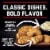 Banquet Mega Meats Garlic Parmesan Boneless Chicken Strips Frozen Meal Perspective: top